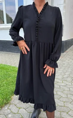 Kjole - Catja - Black Kjoler