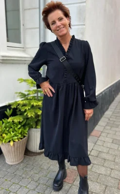 Kjole - Catja - Black Kjoler