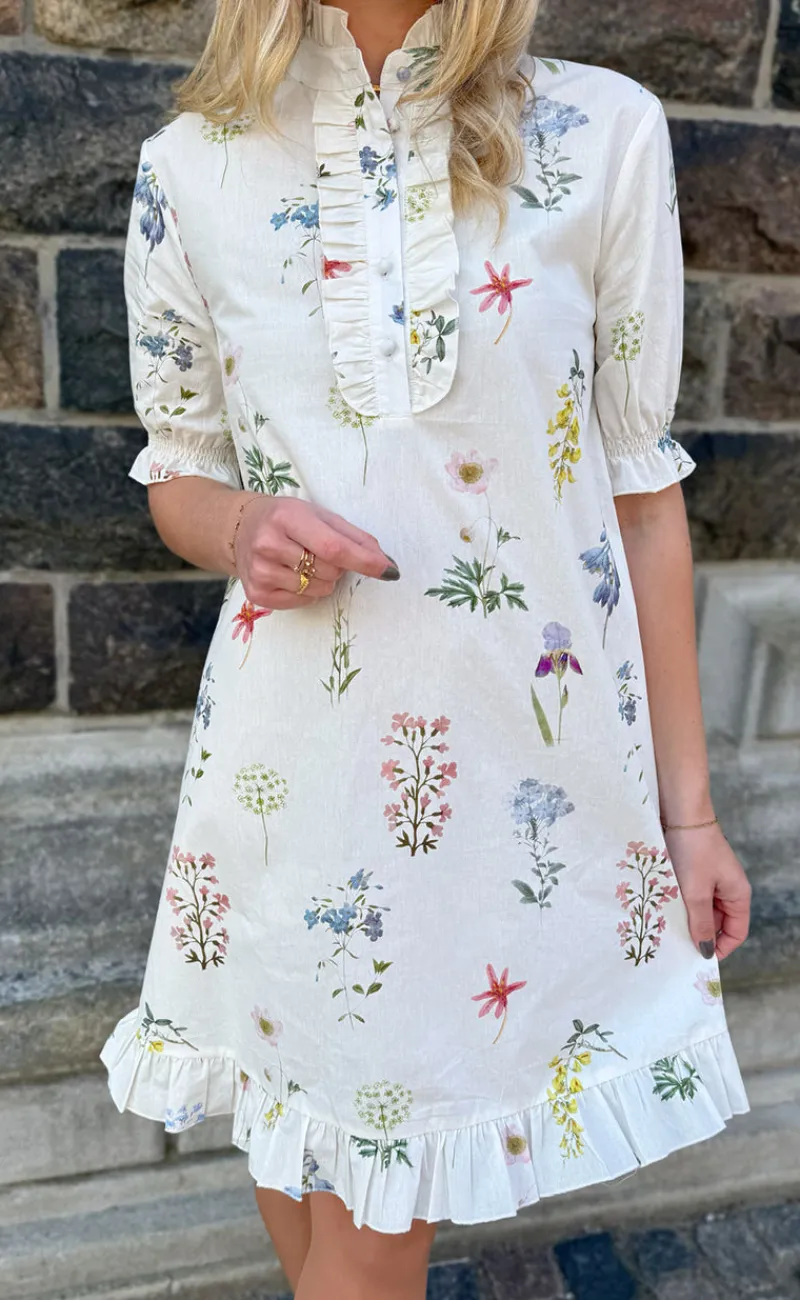 Outlet Kjole - Philine - Flower Heaven Kjoler