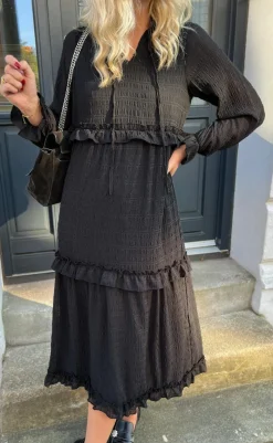 Discount Kjole - Pam - Black Kjoler