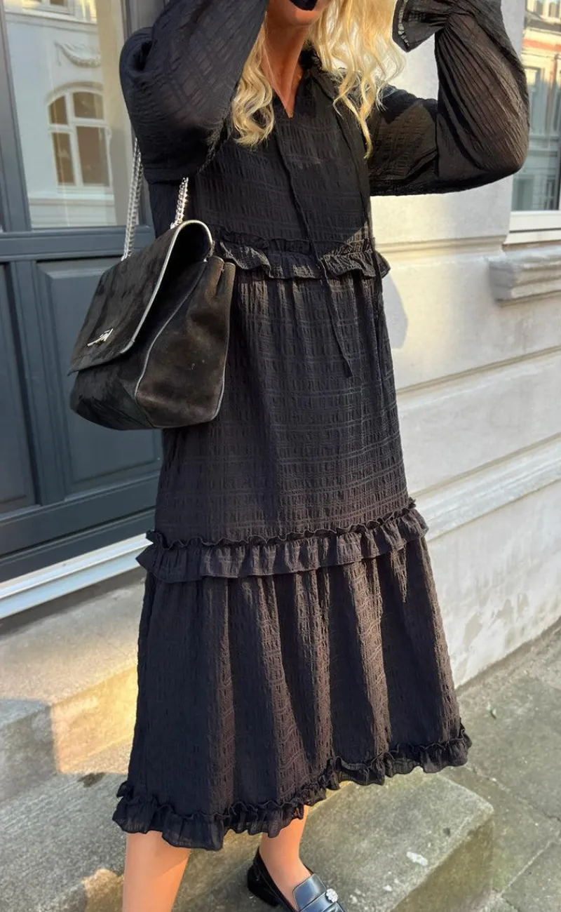 Discount Kjole - Pam - Black Kjoler