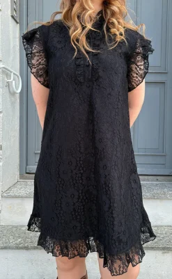 Sale Kjole - Pia Lace Summer - Black Kjoler