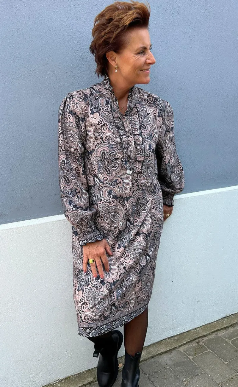 Sale Kjole - Paulina - Mixed Paisley Kjoler