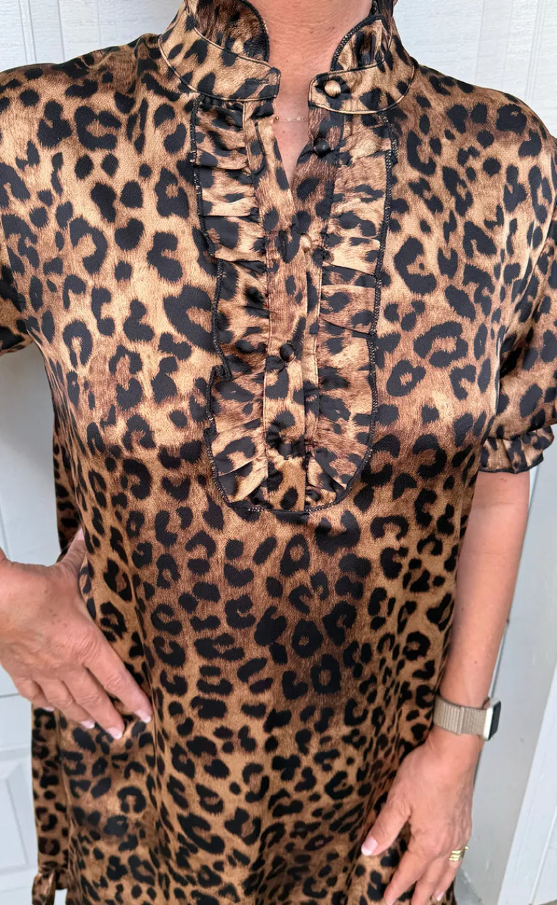 New Kjole - Philine - Leopard Kjoler