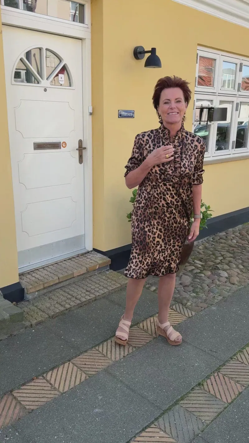 New Kjole - Philine - Leopard Kjoler