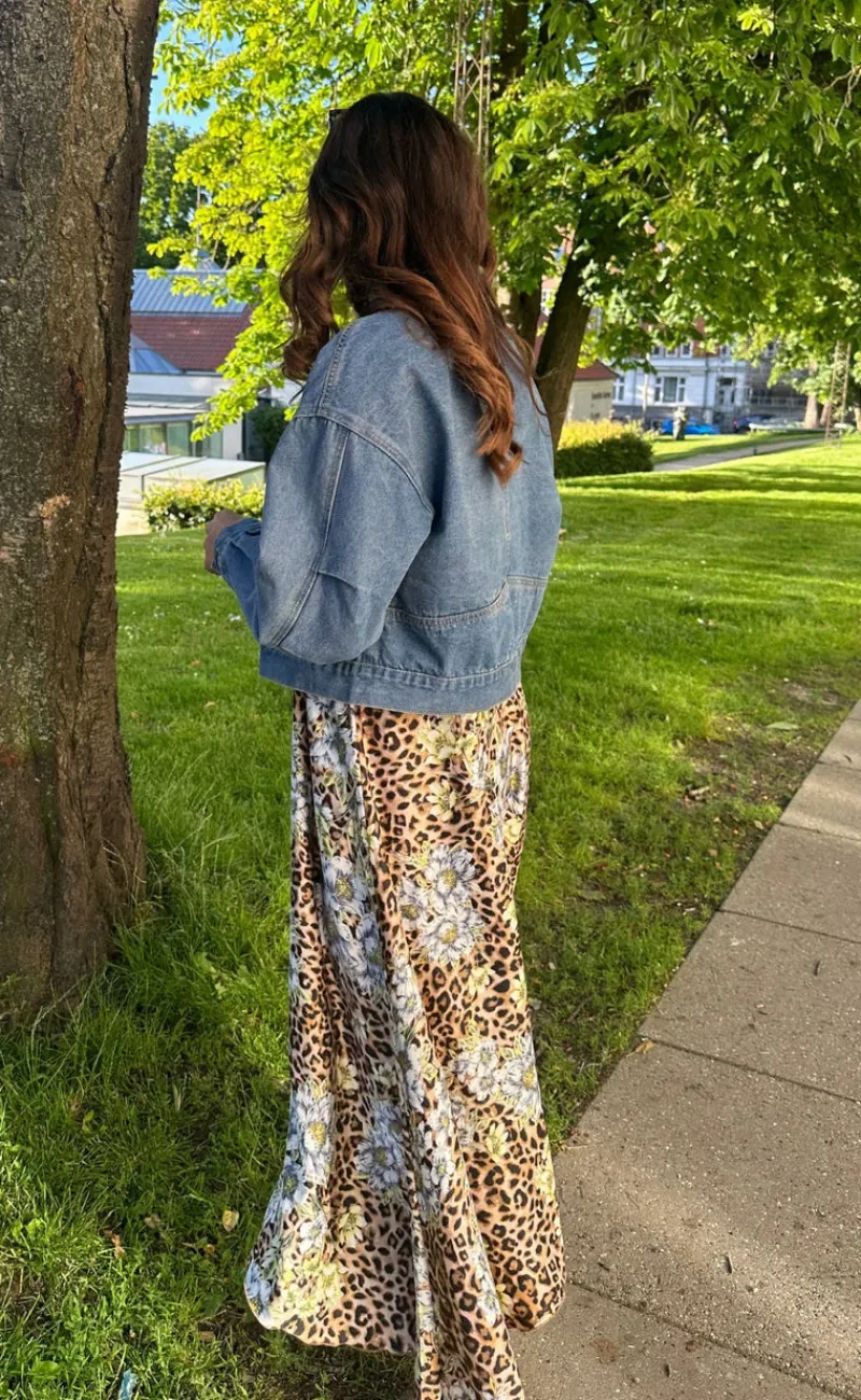 Hot Kjole - Klara - Leopard Flower Kjoler