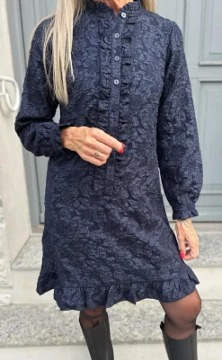 Best Kjole - Roxie - Navy Blue Kjoler