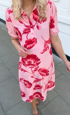 Clearance Kjole - Celeste - Rosy Flower Kjoler