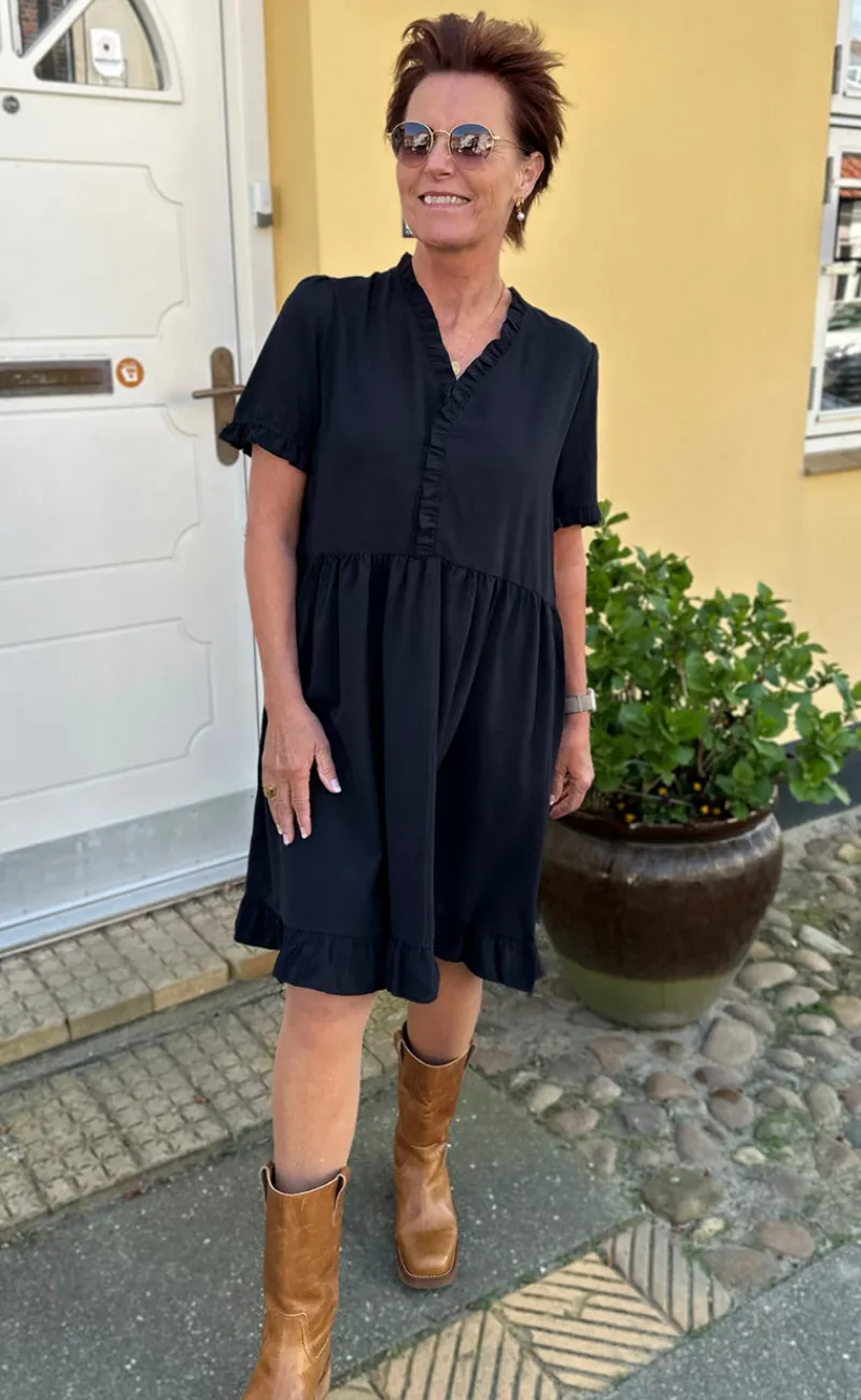 Clearance Kjole - Catja Summer - Black Kjoler