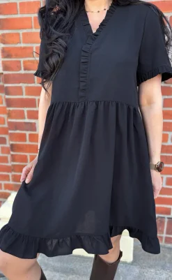 Clearance Kjole - Catja Summer - Black Kjoler