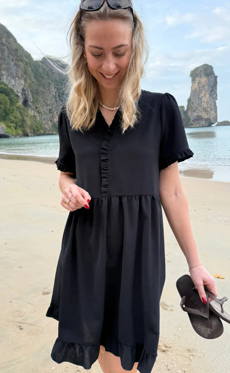 Clearance Kjole - Catja Summer - Black Kjoler