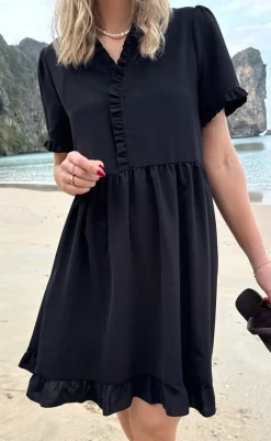 Clearance Kjole - Catja Summer - Black Kjoler