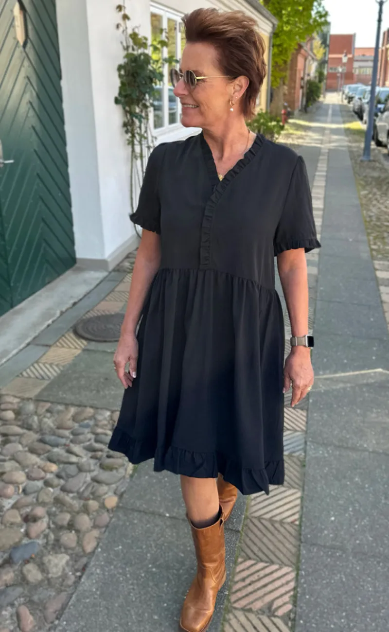 Clearance Kjole - Catja Summer - Black Kjoler