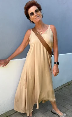 Online Kjole - Klara - Camel Kjoler