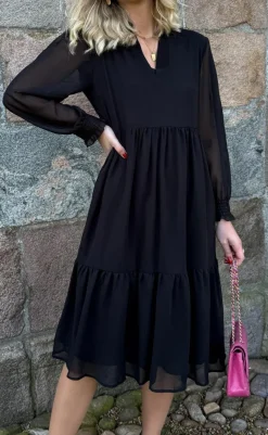 Discount Kjole - Christel - Black Kjoler