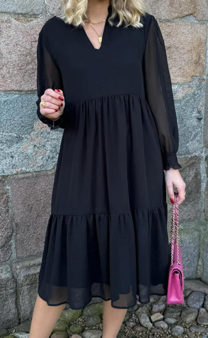 Discount Kjole - Christel - Black Kjoler