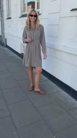 Kjole - Mille - Grey Kjoler