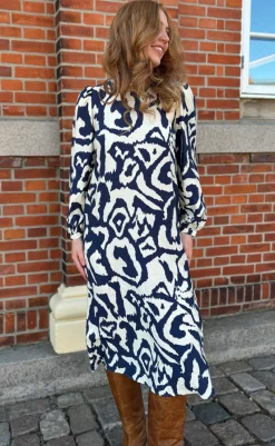 Best Kjole - Nia - Blue Art Kjoler