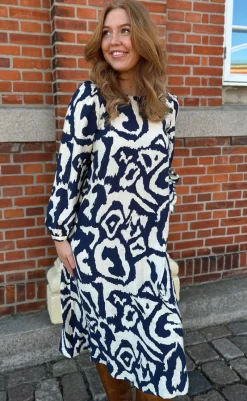 Best Kjole - Nia - Blue Art Kjoler