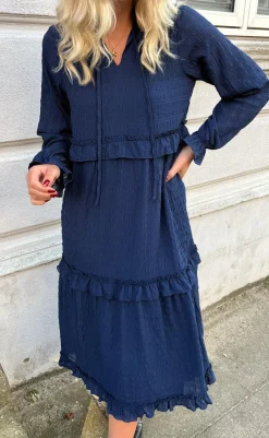 New Kjole - Pam - Navy Blue Kjoler