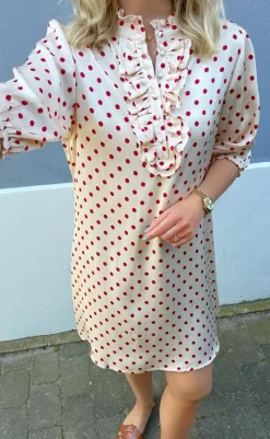 Best Kjole - Camilla - Red Dots Kjoler