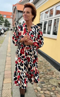 Hot Kjole - Olinda - Leopard Roses Kjoler