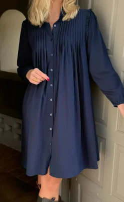 Hot Kjole - Loui - Navy Blue Kjoler