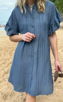 Sale Kjole - Michela - Blue Kjoler