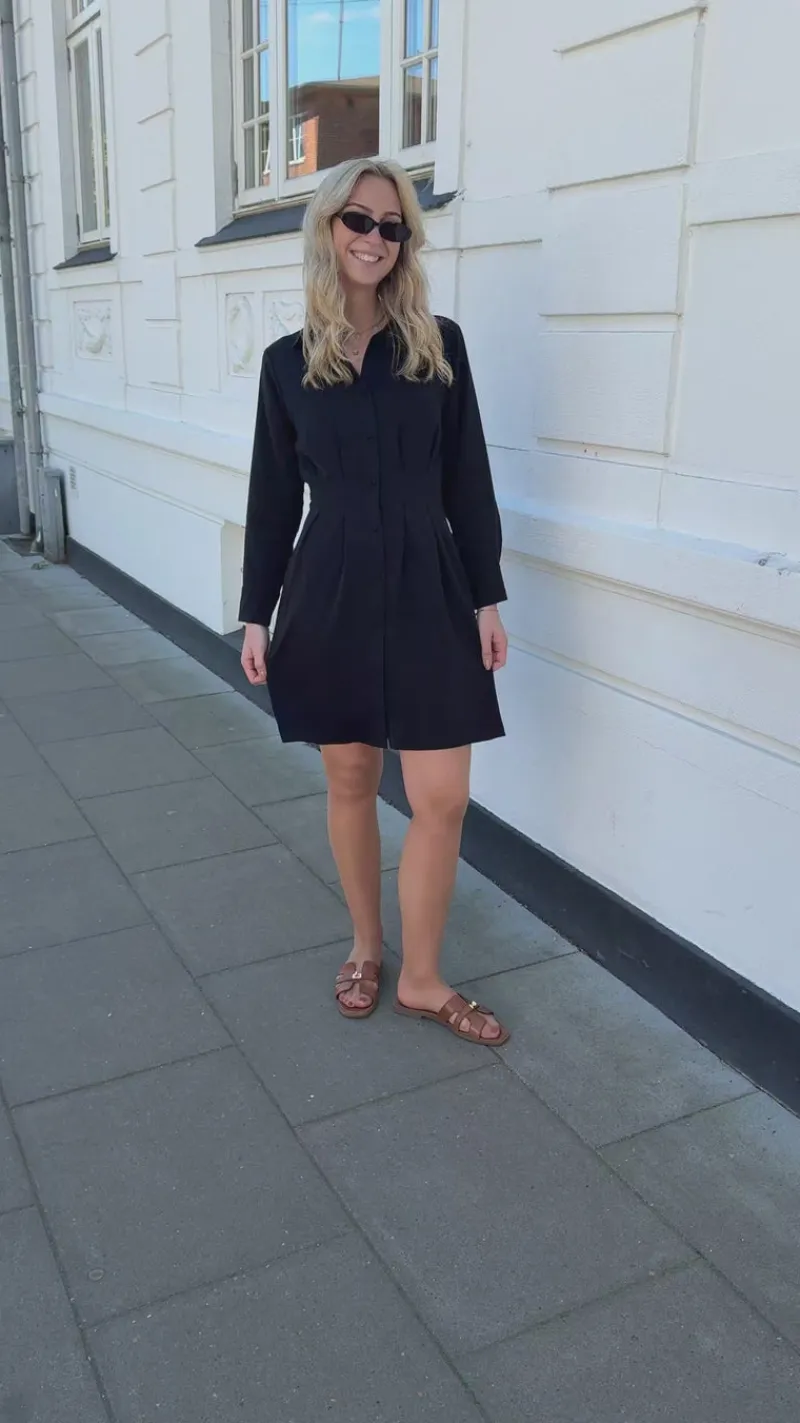 Outlet Kjole - Mille - Black Kjoler