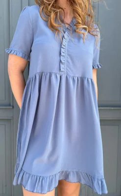 Discount Kjole - Catja Summer - Blue Kjoler