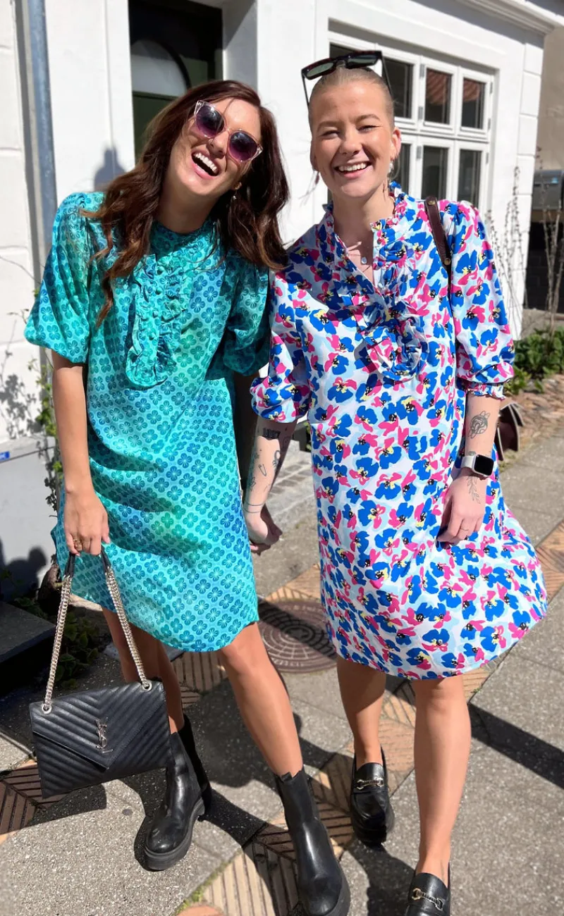 Hot Kjole - Camilla - Aqua Kjoler