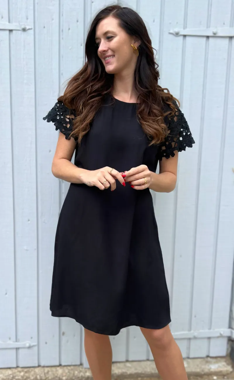 Kjole - Gry - Black Kjoler