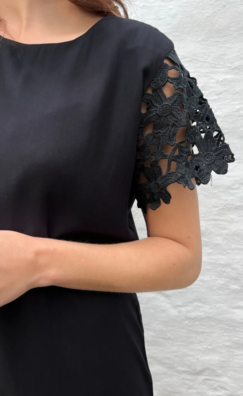 Kjole - Gry - Black Kjoler