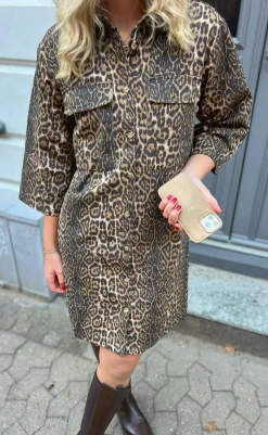 Hot Kjole - Calla - Leopard Kjoler