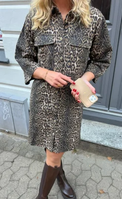 Hot Kjole - Calla - Leopard Kjoler