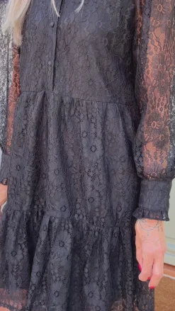 Sale Kjole - Dalia - Black Kjoler