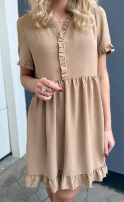 Sale Kjole - Catja Summer - Camel Kjoler