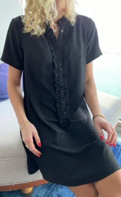 Online Kjole - Flora - Black Kjoler