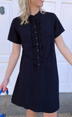 Online Kjole - Flora - Black Kjoler