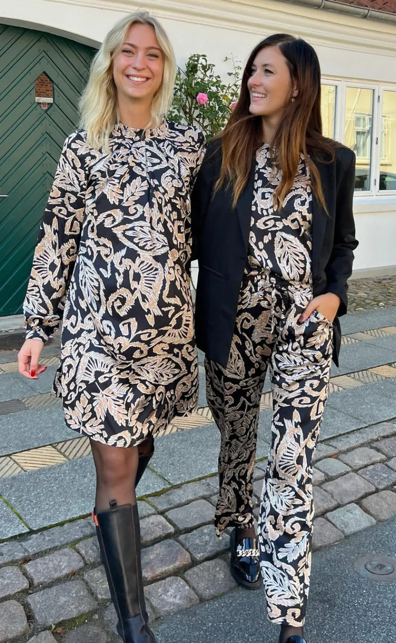 Hot Kjole - Hazel - Brown Leaf Kjoler