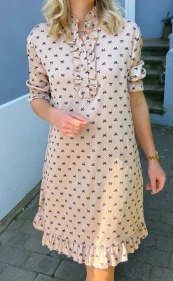 New Kjole - Philine - Camel Bow Kjoler