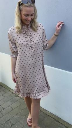 New Kjole - Philine - Camel Bow Kjoler