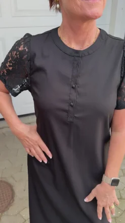 Clearance Kjole - Aria - Black Kjoler