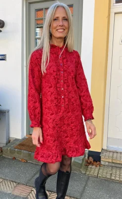 Discount Kjole - Roxie - Red Kjoler