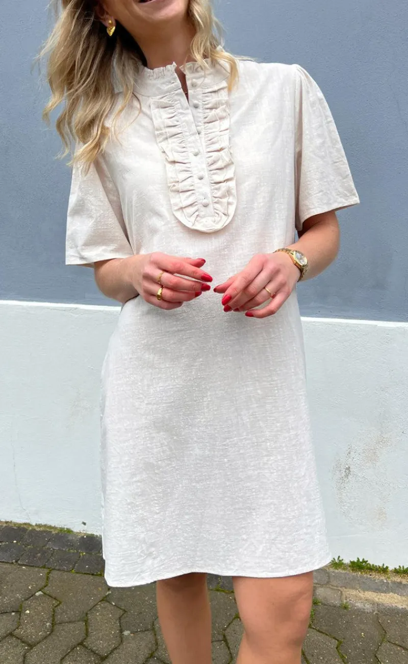 Outlet Kjole - Camma - Off White Kjoler