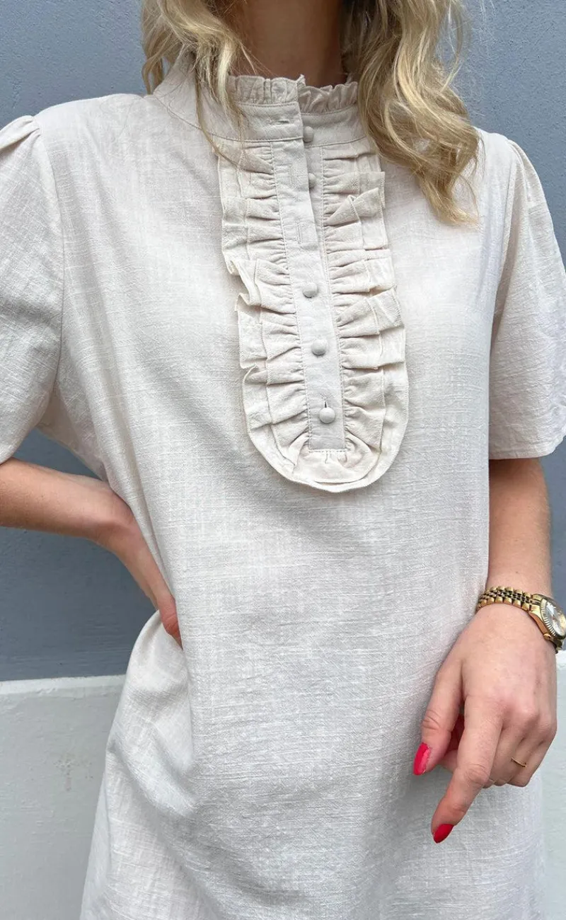 Outlet Kjole - Camma - Off White Kjoler