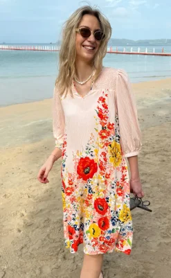 New Kjole - Amara - Dreamy Flowers Kjoler