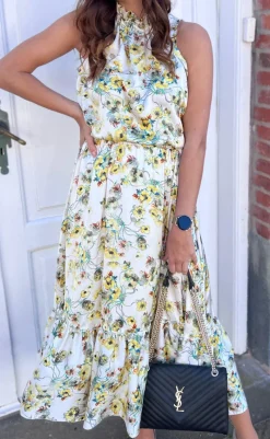 Discount Nederdel - Hanna - White Summer Nederdele