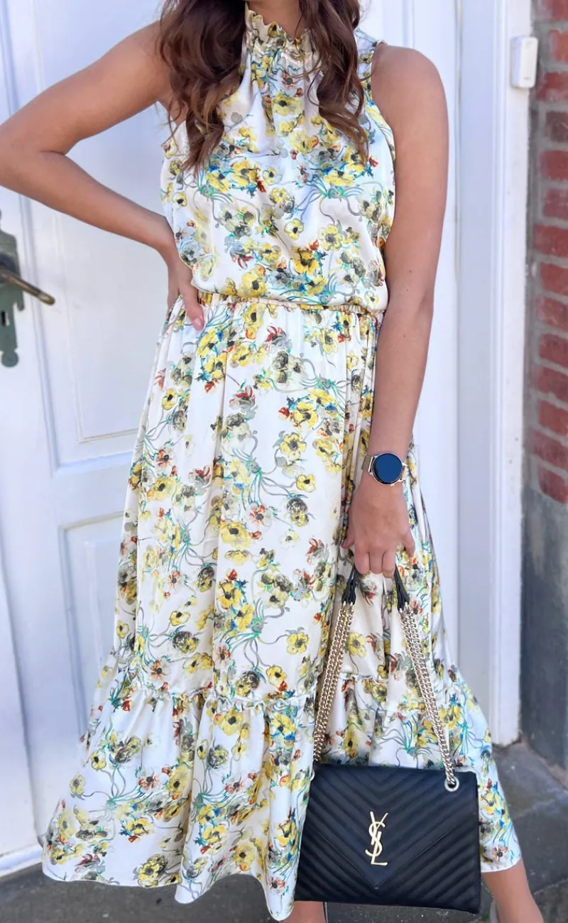 Discount Nederdel - Hanna - White Summer Nederdele