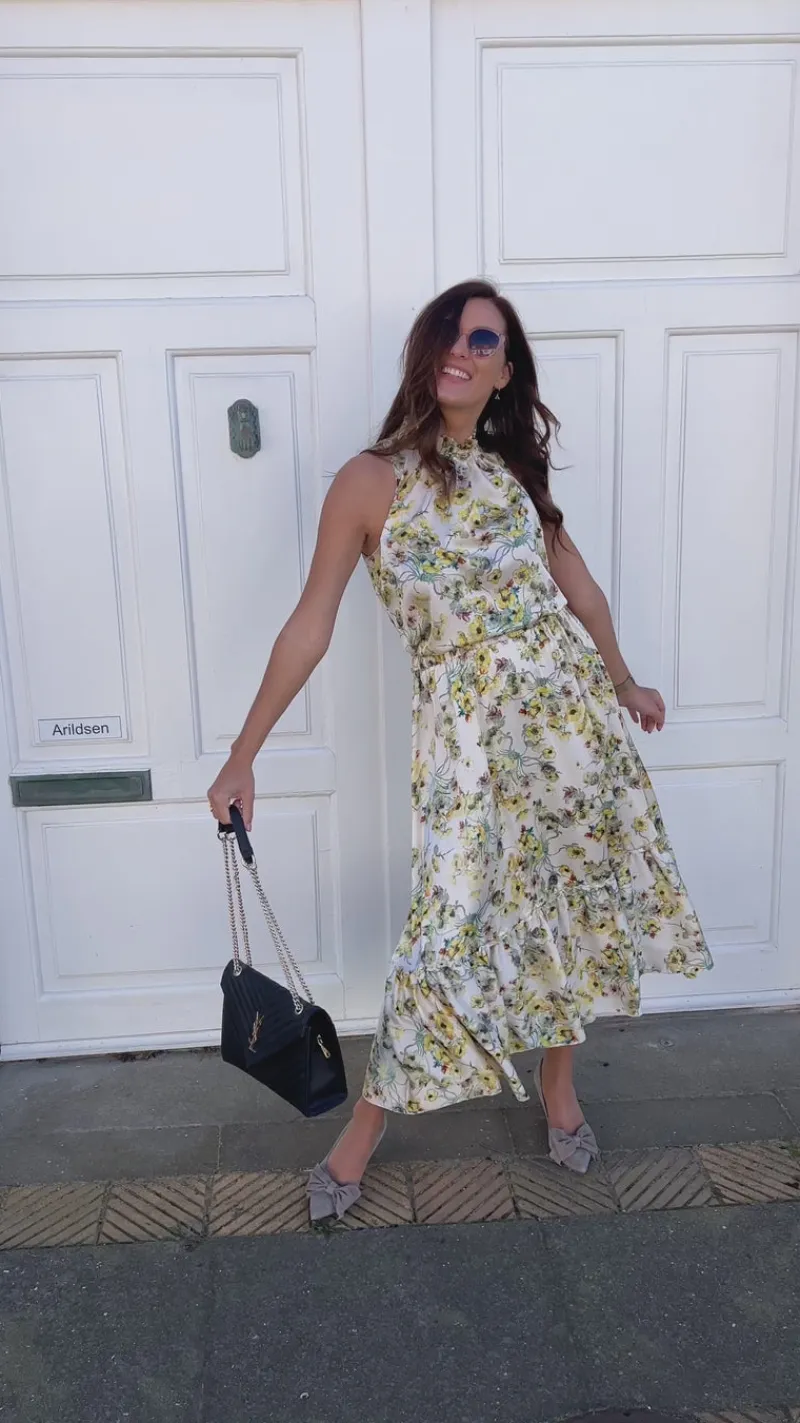 Discount Nederdel - Hanna - White Summer Nederdele